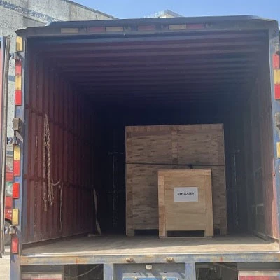 cargo wooden case package cargo wooden case package