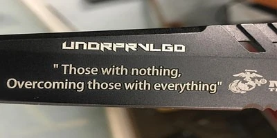 Fiber laser engraving on metal Fiber laser engraving on metal