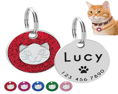 Numbers marking on pets tag Numbers marking on pets tag