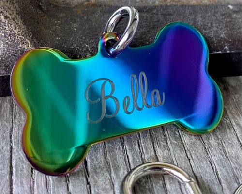 Laser engraving on tags-Dotslaser Laser engraving on tags-Dotslaser