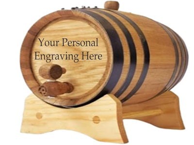 Co2 laser engraving on wood barrel Co2 laser engraving on wood barrel